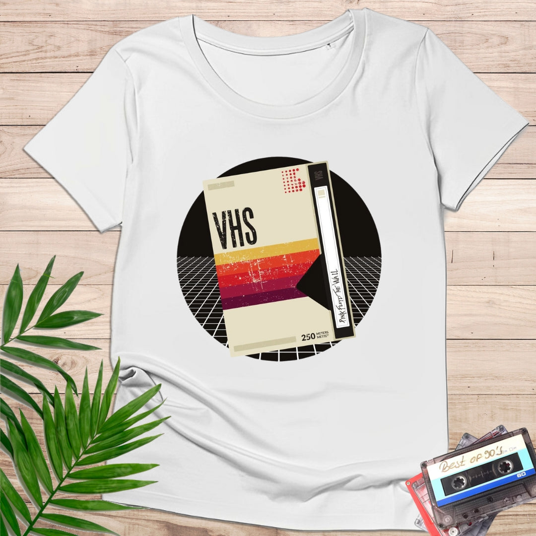 Camiseta "Pink Floyd – The Wall VHS" – Diseño Retro 90s | KolorTees