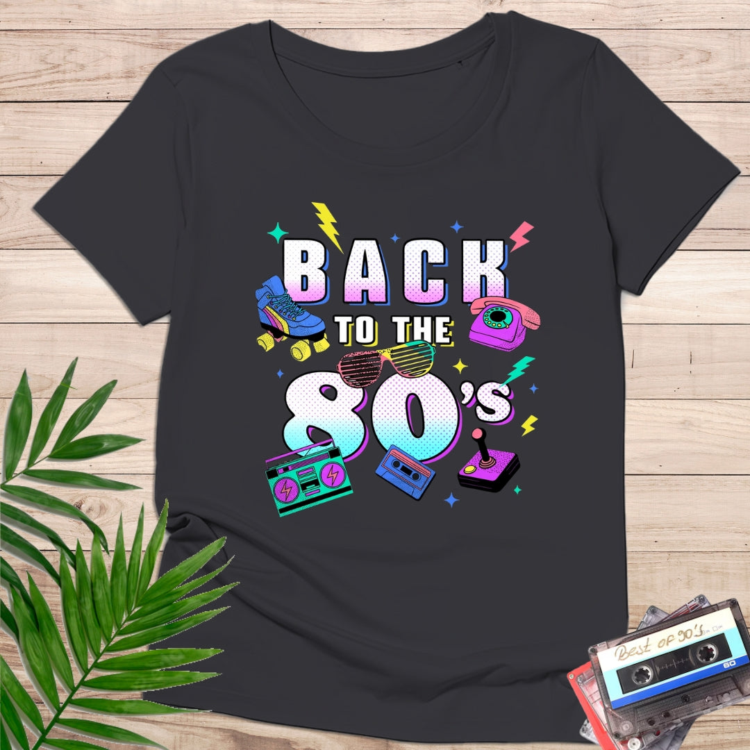 Camiseta "Back to the 80s" – Diseño Retro Vintage | KolorTees