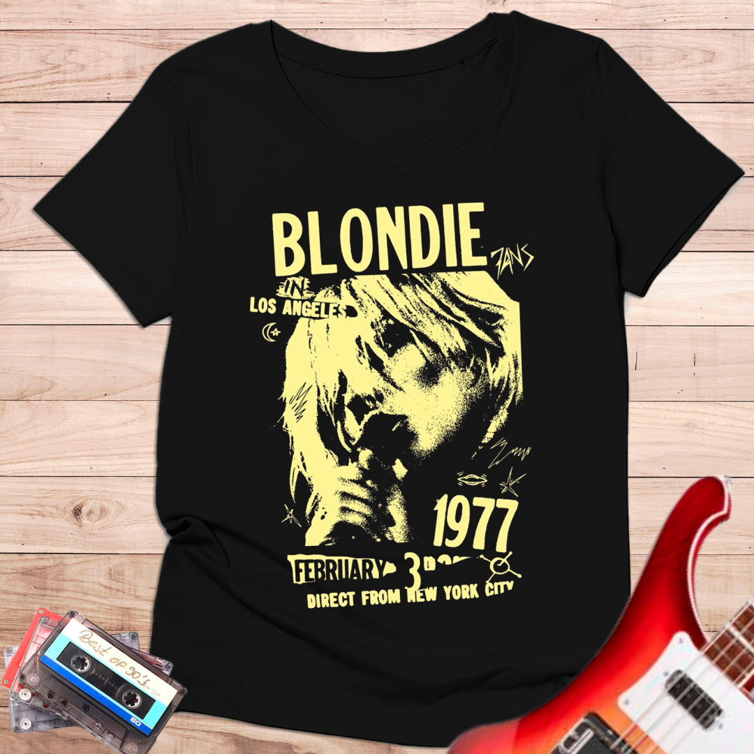 Camiseta Blondie 1977 Kolortees