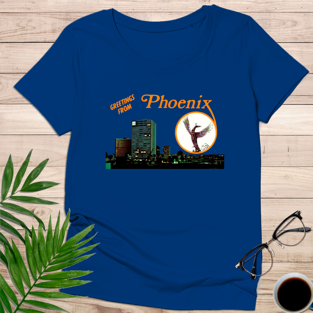 Camiseta "Greetings From Phoenix" – Postal Retro