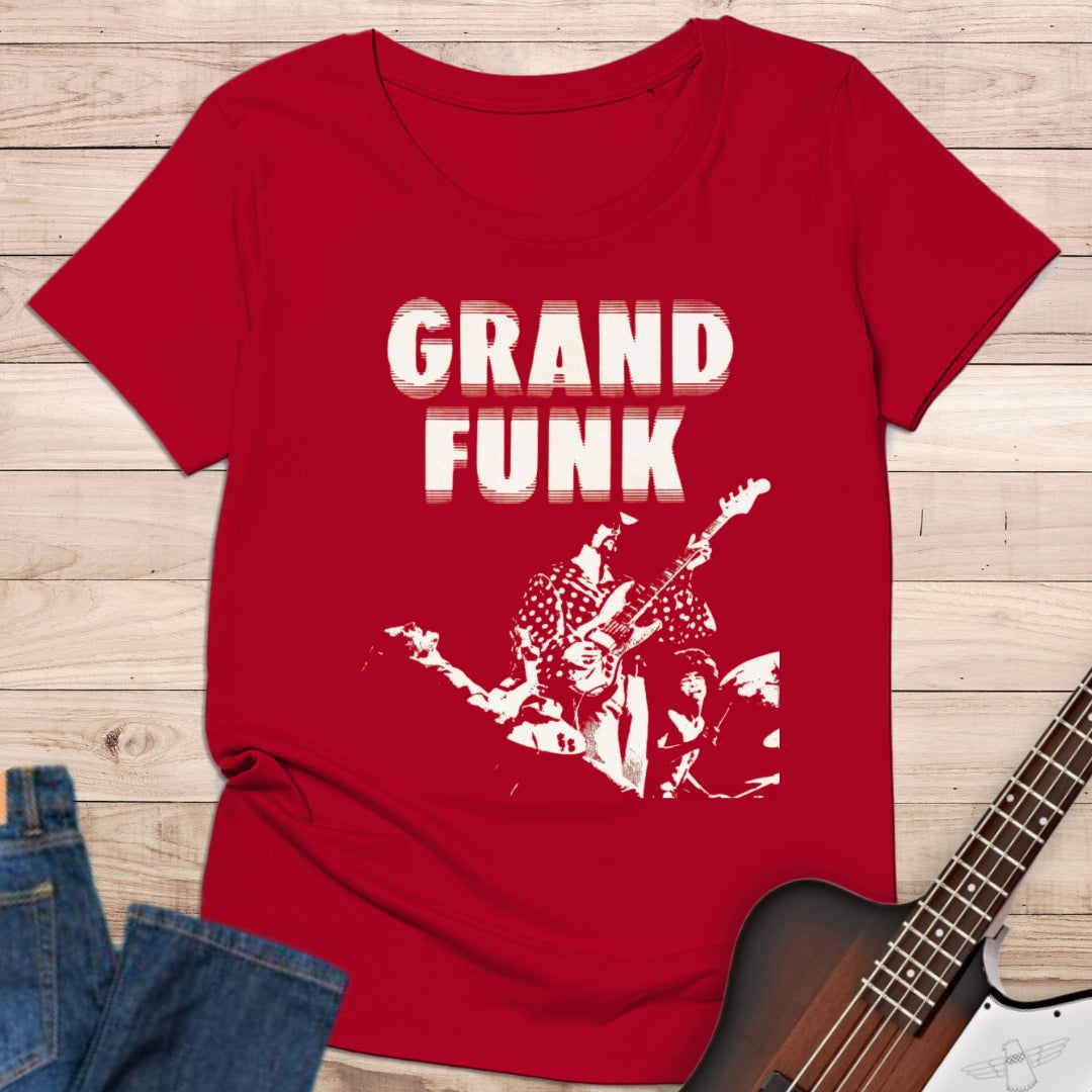 Camiseta "Grand Funk" – Estilo Rock Vintage 70s KolorTees