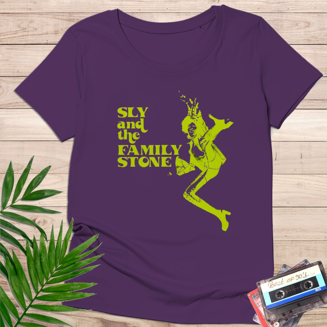 Camiseta "Sly and the Family Stone" – Soul Funk 70s Vintage - KolorTees