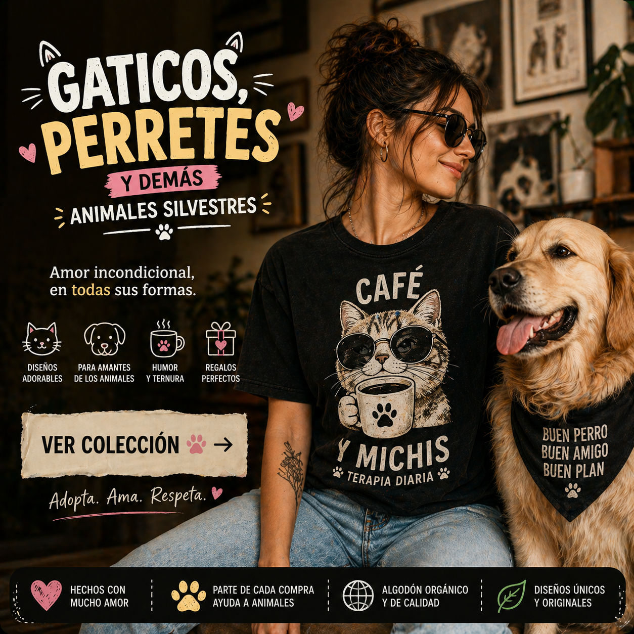 Gatos, perros y otras fieras