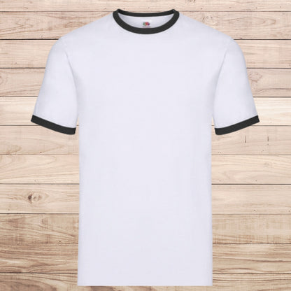 Camiseta personalizada ringer