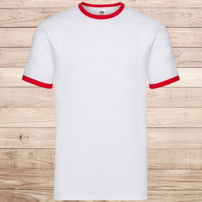 Camiseta personalizada ringer