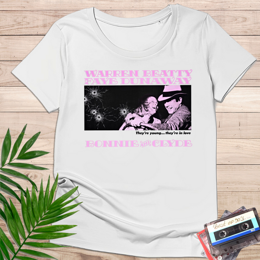 Camiseta "Bonnie & Clyde" – Cine Clásico Retro 60s - KolorTees