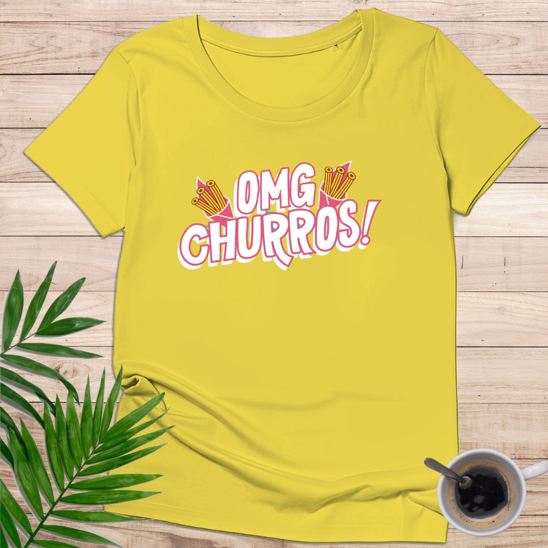 Camiseta "OMG Churros" – Dulzura y Estilo Foodie - KolorTees