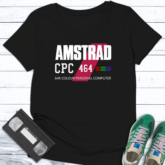 Camiseta "Amstrad CPC 464" – Ordenador Retro 80s - KolorTees
