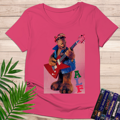 Camiseta “Alien Rocker 80s” – Retro TV Style