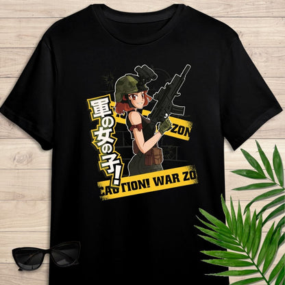 Camiseta Anime army