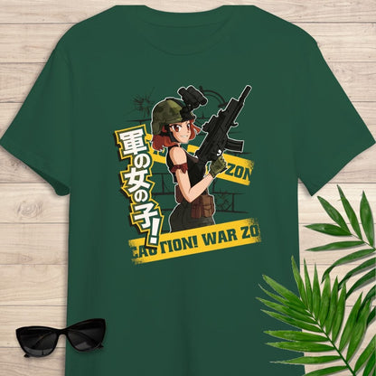 Camiseta Anime army