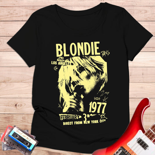 Camiseta Blondie 1977 Kolortees
