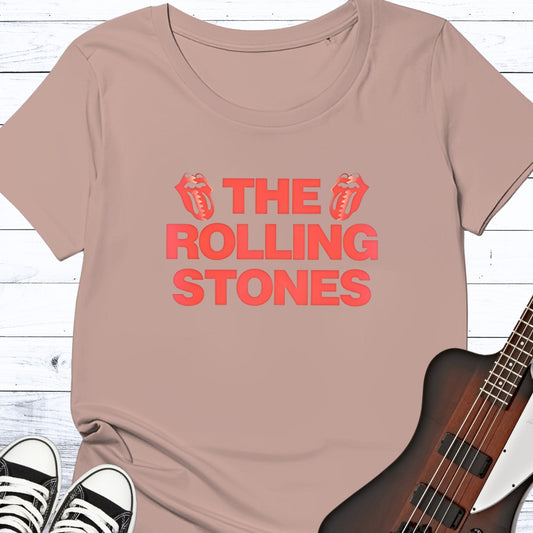 Camiseta “Classic Rock Tongue – Retro Style”