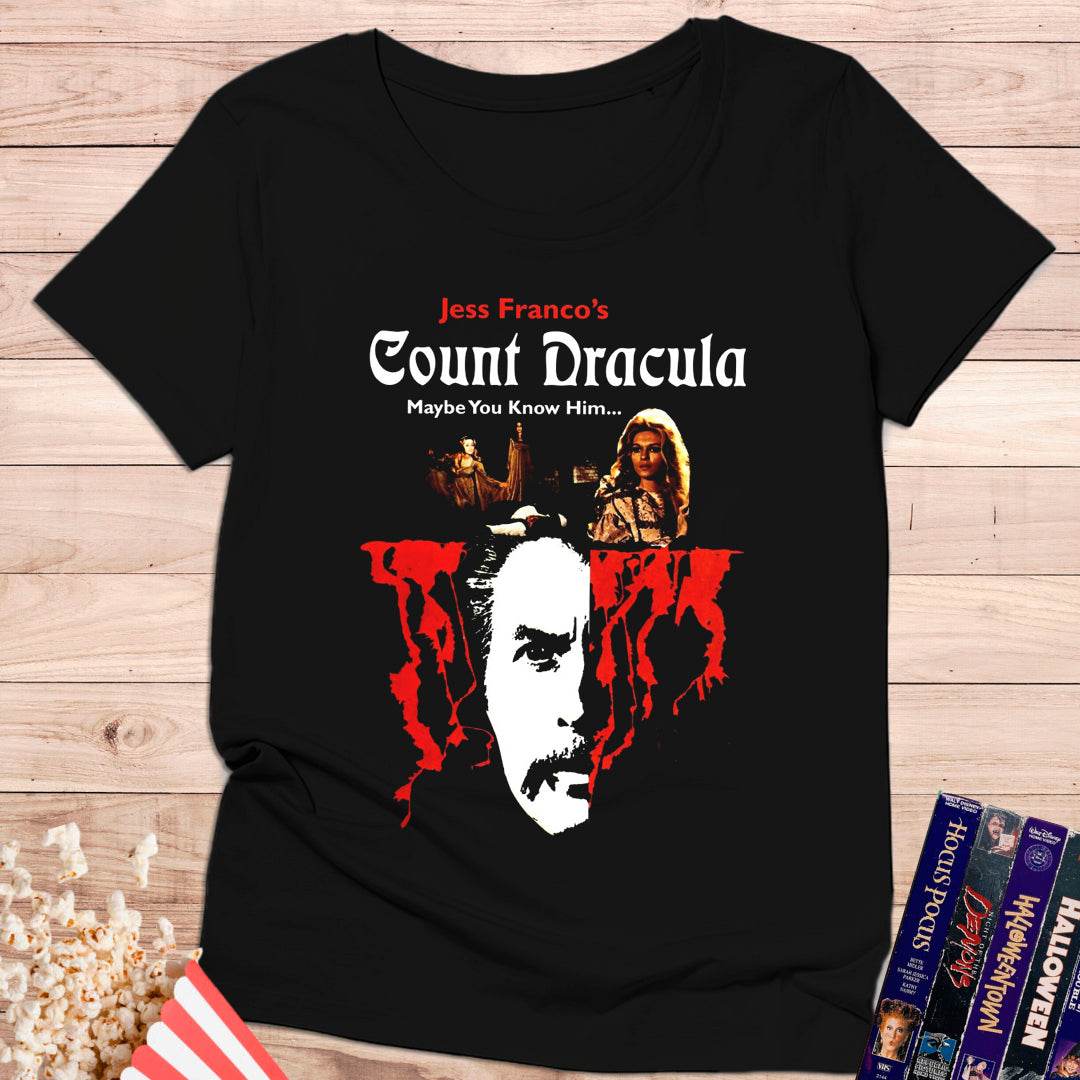 Camiseta "Count Dracula – Jess Franco Cult Classic"