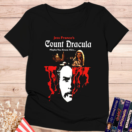 Camiseta "Count Dracula – Jess Franco Cult Classic"
