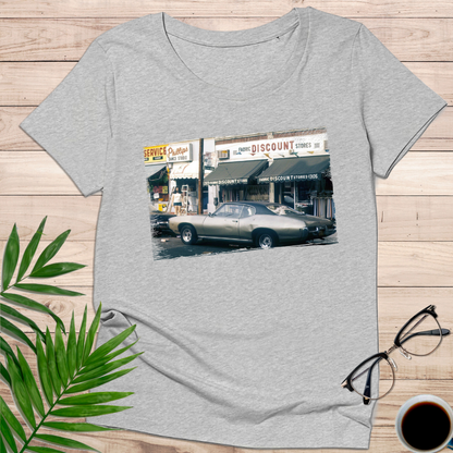 Camiseta "Fabric Discount Stores" – Urban 70s Look