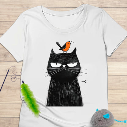 Camiseta Gato Gruñón Kolortees
