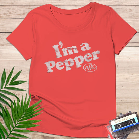 Camiseta "I’m a Pepper – Dr Pepper Retro"