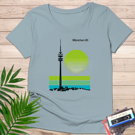 Camiseta "München 80" – Diseño Vintage Alemán Minimalista - KolorTees