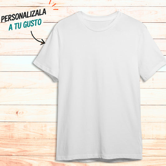 Camiseta Personalizada – Todos los colores -  Diseño a Medida