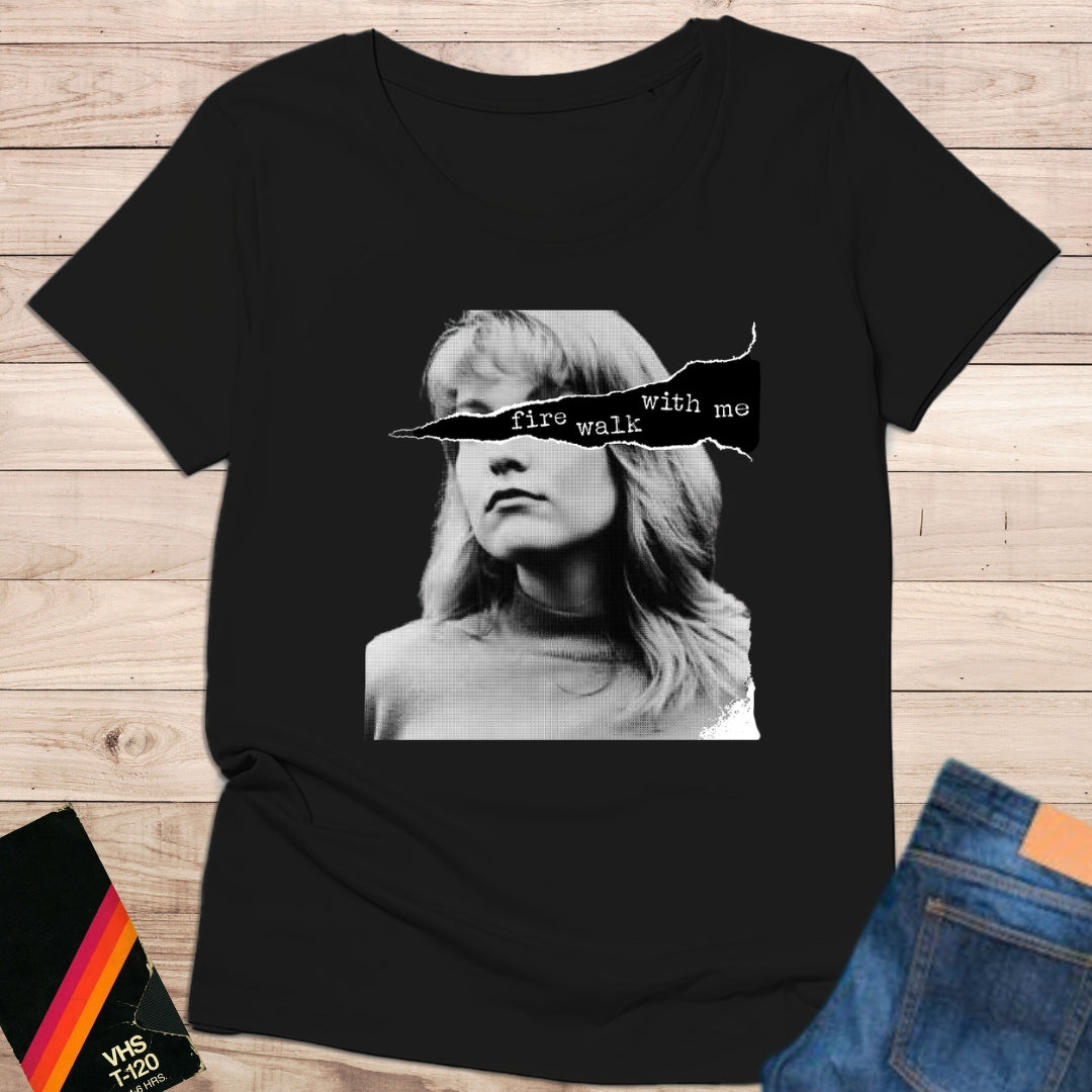 Camiseta “Surreal 90s – Fire Walk Style”