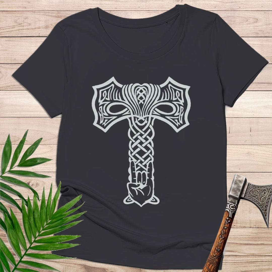 camiseta Camiseta de manga corta Hacha Vikinga