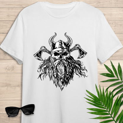 camiseta Camiseta de manga corta Honor Vikingo