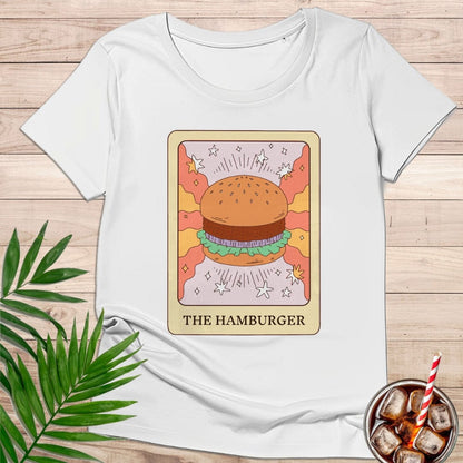 camiseta Camiseta Tarot de la Hamburguesa – Estilo Foodie y Divertido | KolorTees