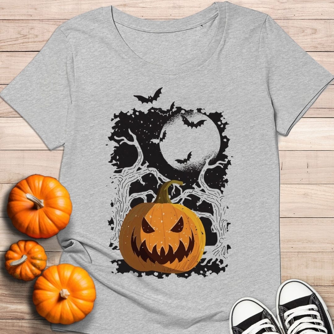 camiseta Camiseta de manga corta Halloween pumpkin