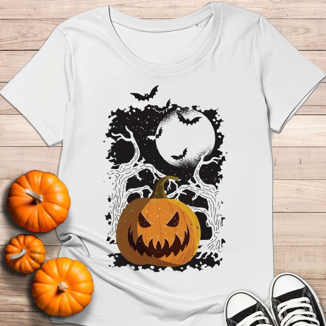 camiseta Camiseta de manga corta Halloween pumpkin