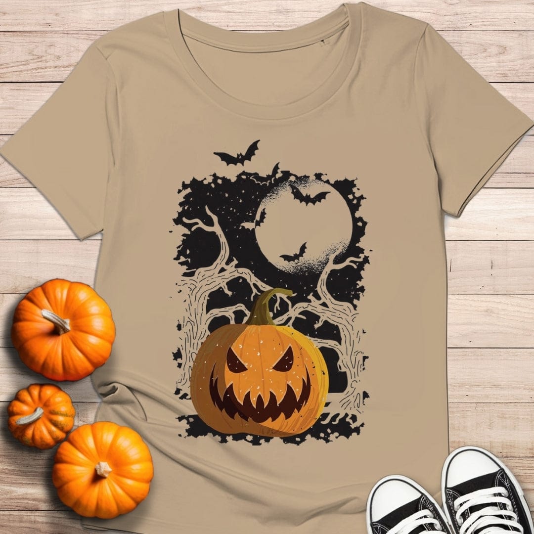 camiseta Camiseta de manga corta Halloween pumpkin