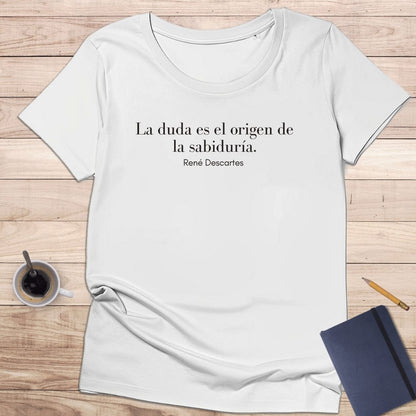 Camiseta de manga corta Descartes - La Duda