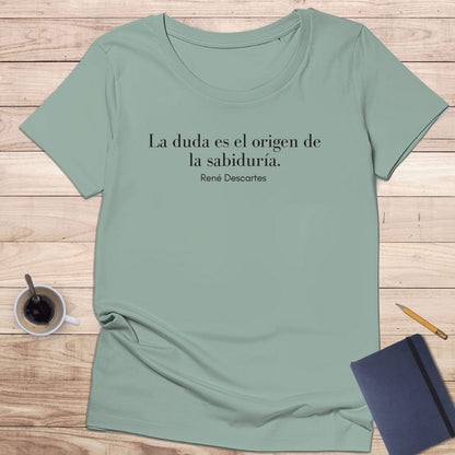 Camiseta de manga corta Descartes - La Duda