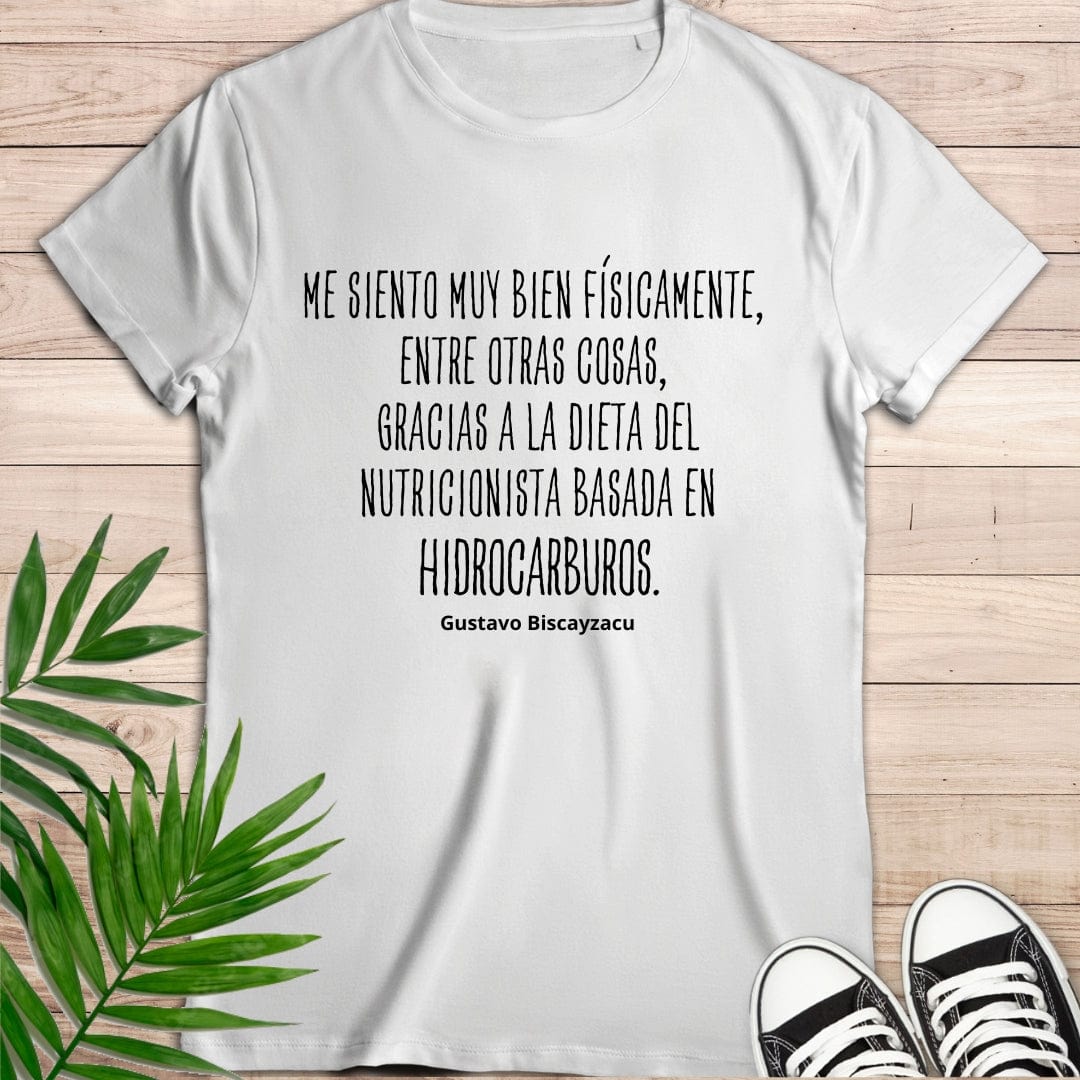 Camiseta de manga corta Dieta de Hidrocarburos