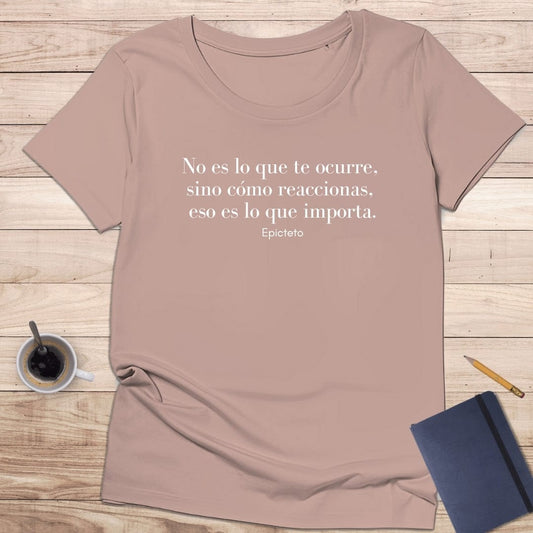 Camiseta de manga corta Epicteto - No es lo que te Ocurre