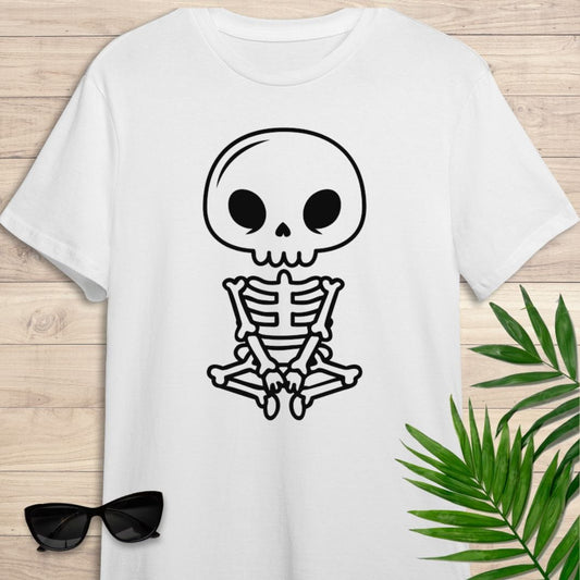 Camiseta de manga corta Esqueletín