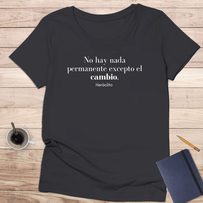 Camiseta de manga corta Heráclito - El Cambio