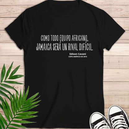 Camiseta de manga corta Jamaica rival difícil