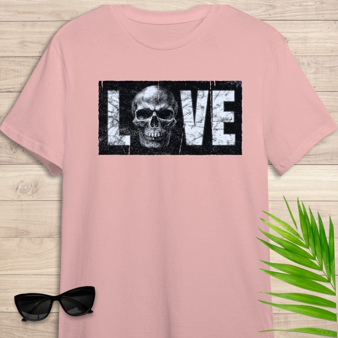 Camiseta de manga corta Love Skull