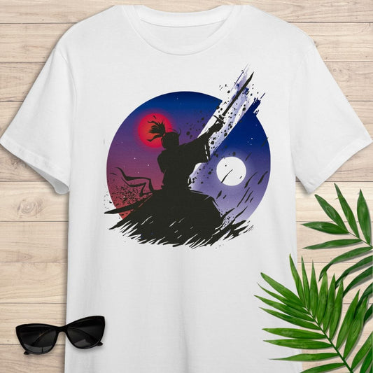 Camiseta de manga corta Noche Samurai