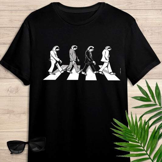 Camiseta de manga corta Perezosos Beatles