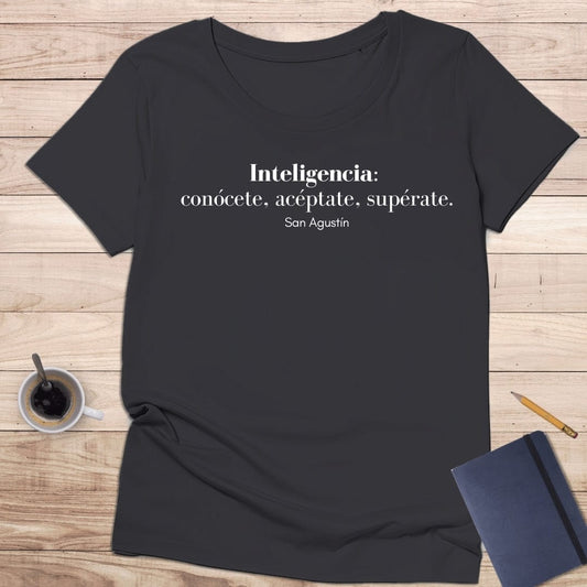 Camiseta de manga corta San Agustín - Inteligencia