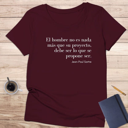 Camiseta de manga corta Sartre - Su Proyecto