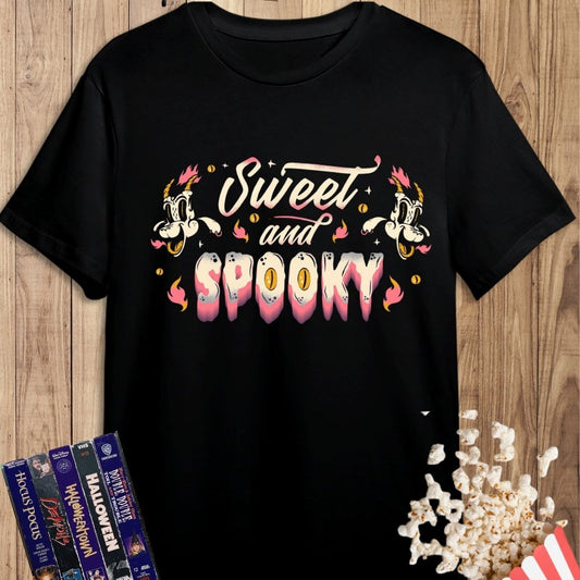 Camiseta de manga corta Sweet and Spooky